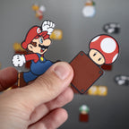 Productafbeelding Super Mario - Mushroom Kingdom Magneetset