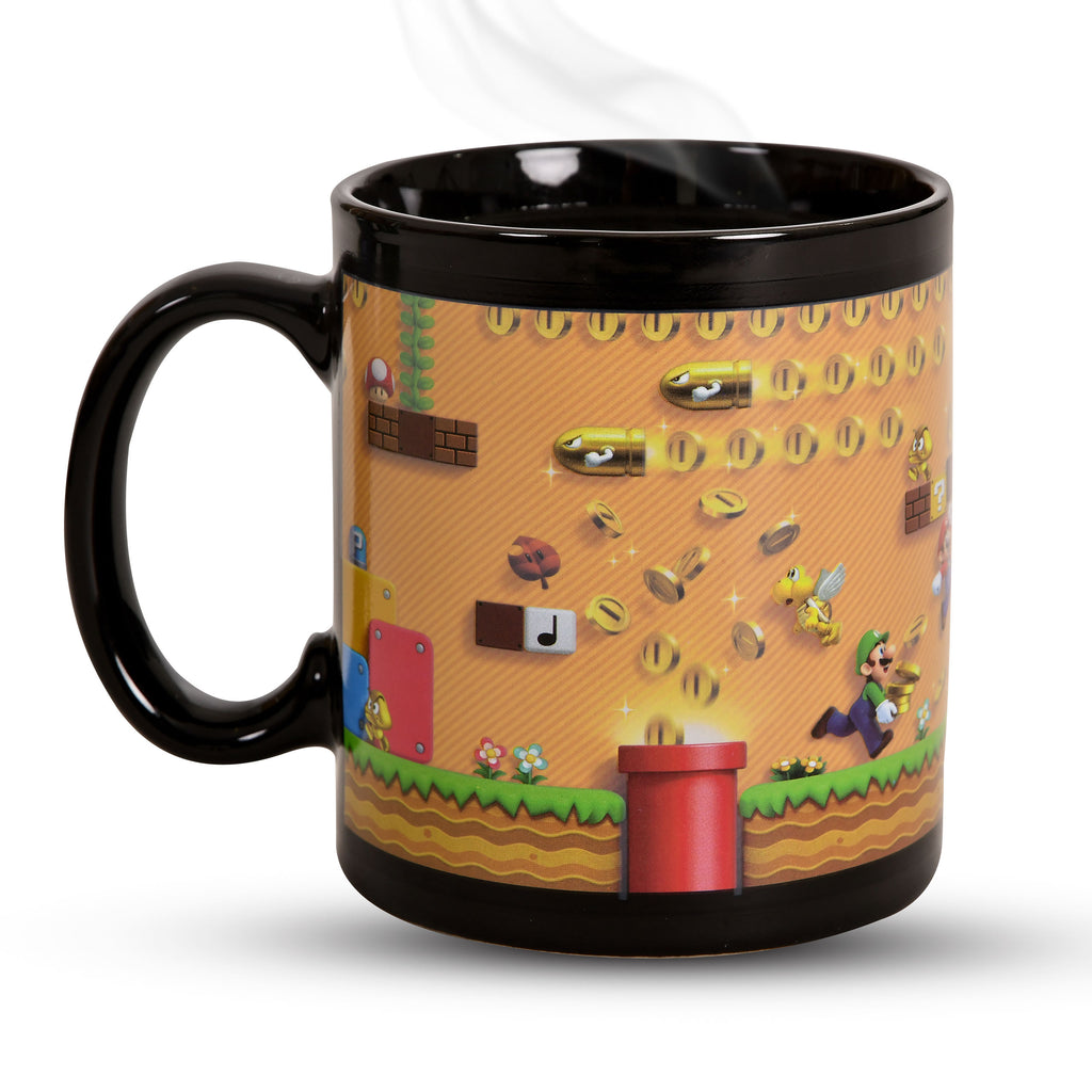 Productafbeelding Super Mario - Munten Thermo-effect Mok
