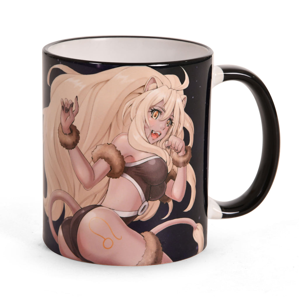 Productafbeelding Leeuw Mok voor Manga Fans - Zodiac Collectie