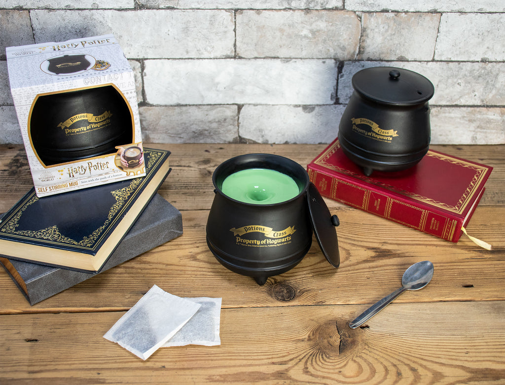 Productafbeelding Harry Potter - Toverketel Mok met Roerfunctie en Deksel
