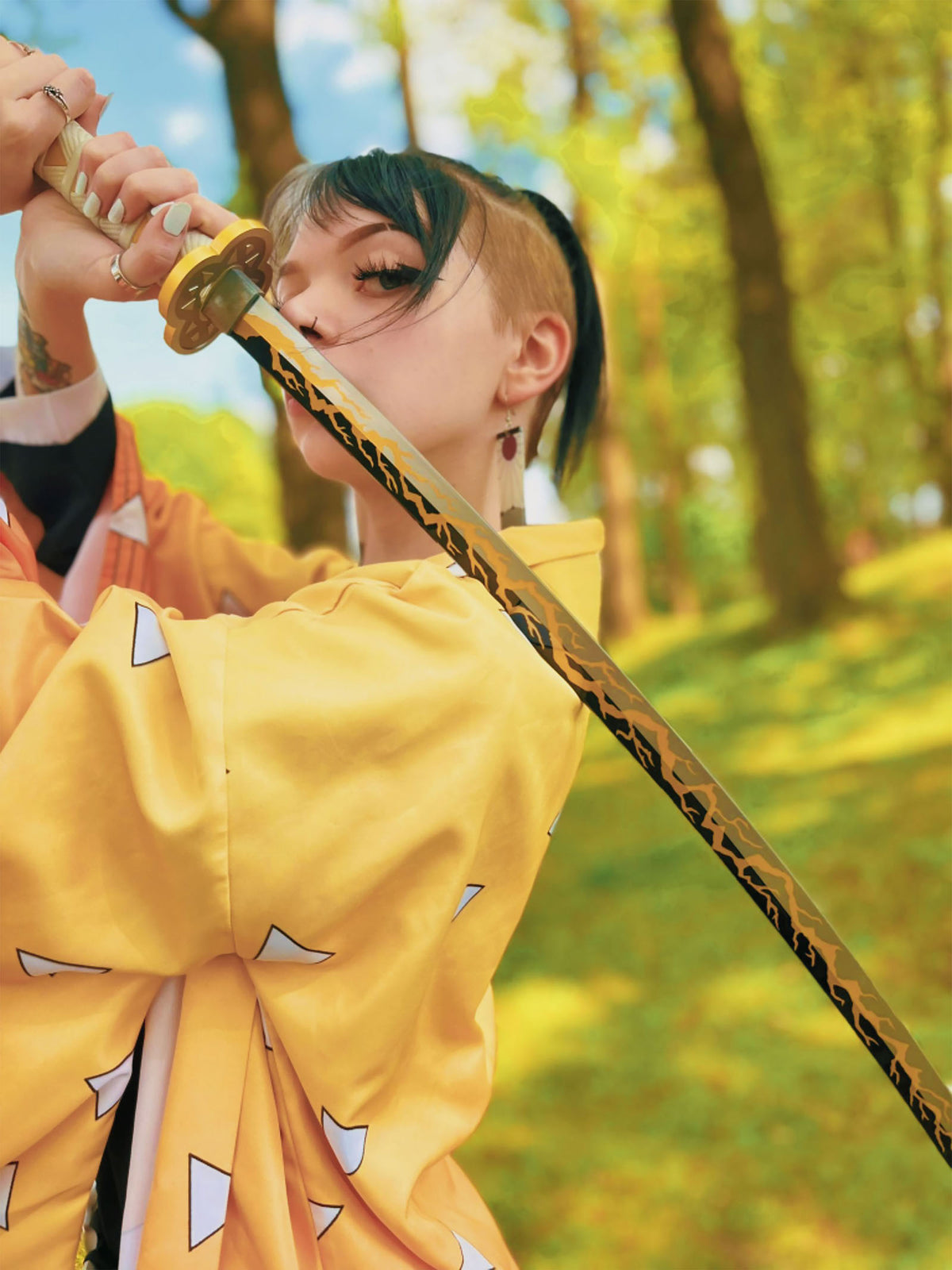 Productafbeelding Demon Slayer - Zenitsu Agatsuma Nichirin Zwaard Replica