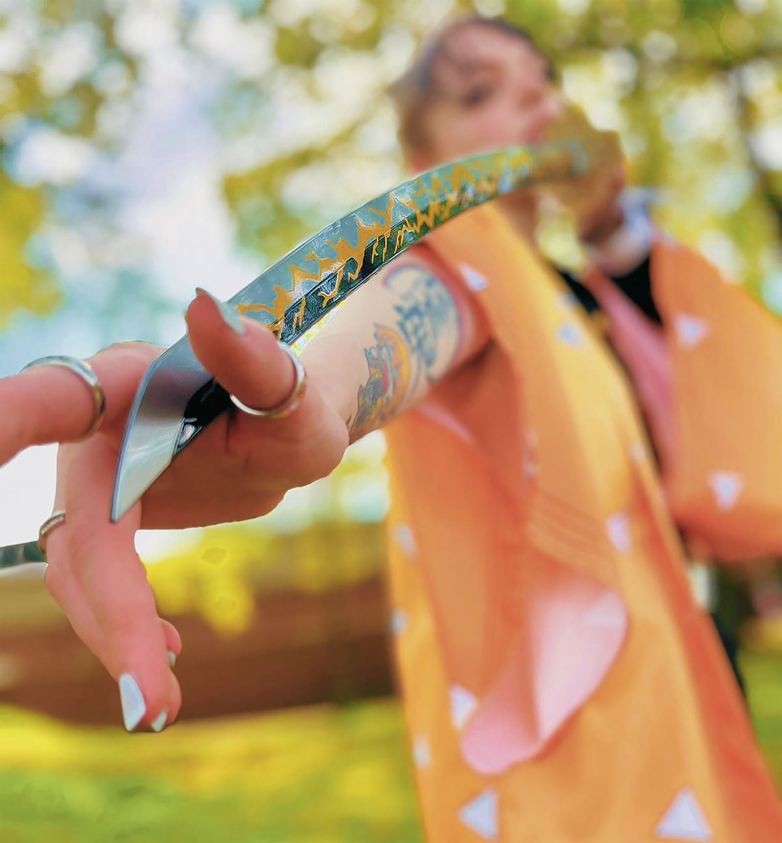 Productafbeelding Demon Slayer - Zenitsu Agatsuma Nichirin Zwaard Replica