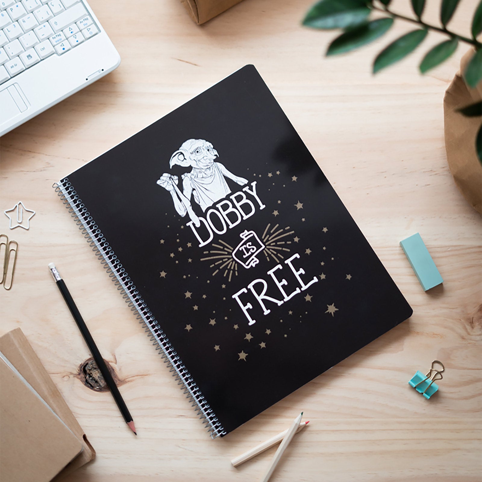 Productafbeelding Harry Potter - Dobby Spiraal Notitieboek A4