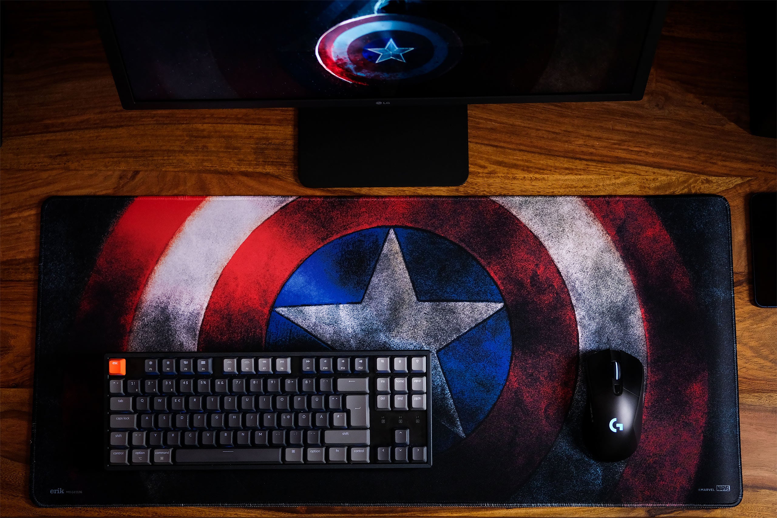 Productafbeelding Captain America - Shield Muismat