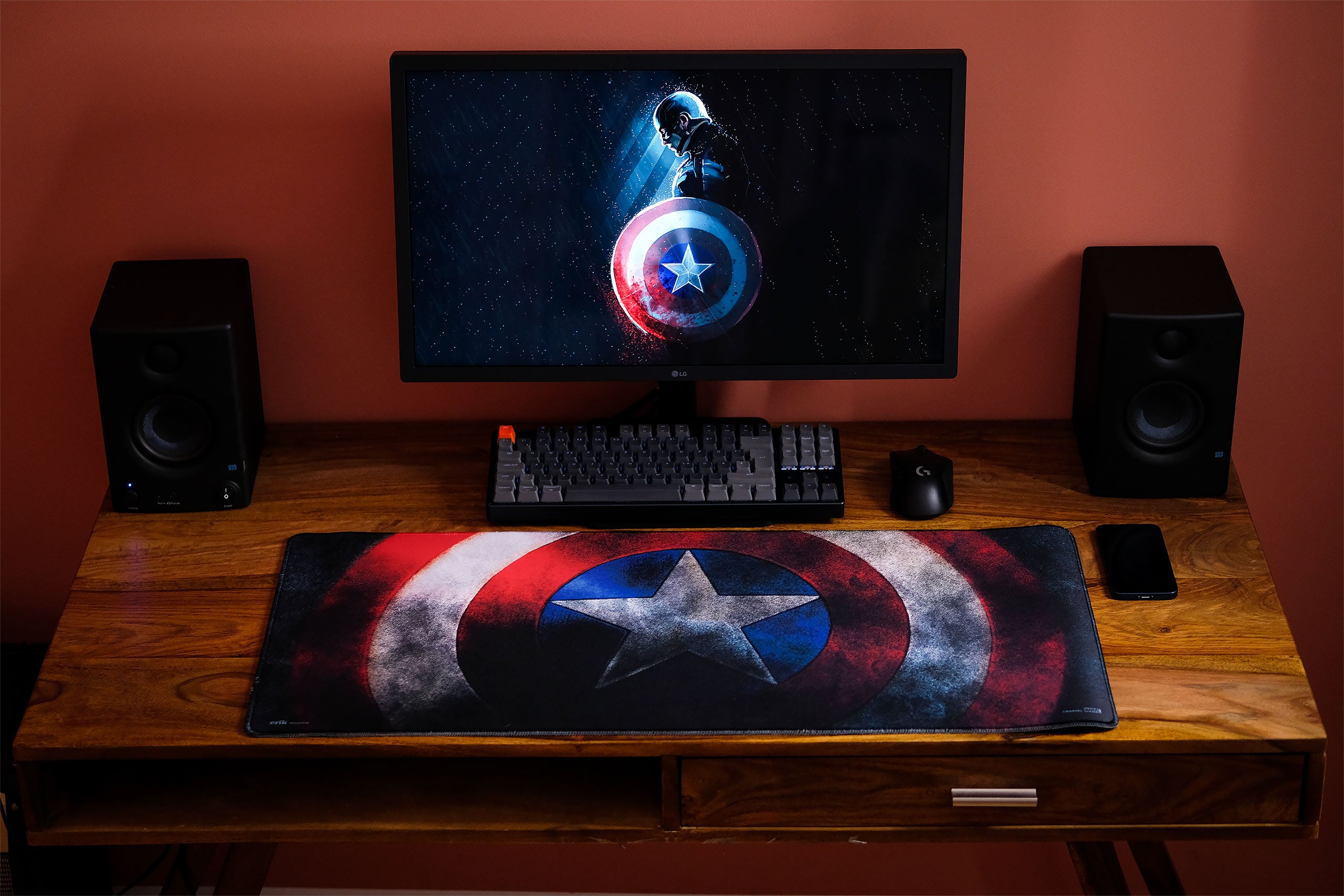 Productafbeelding Captain America - Shield Muismat