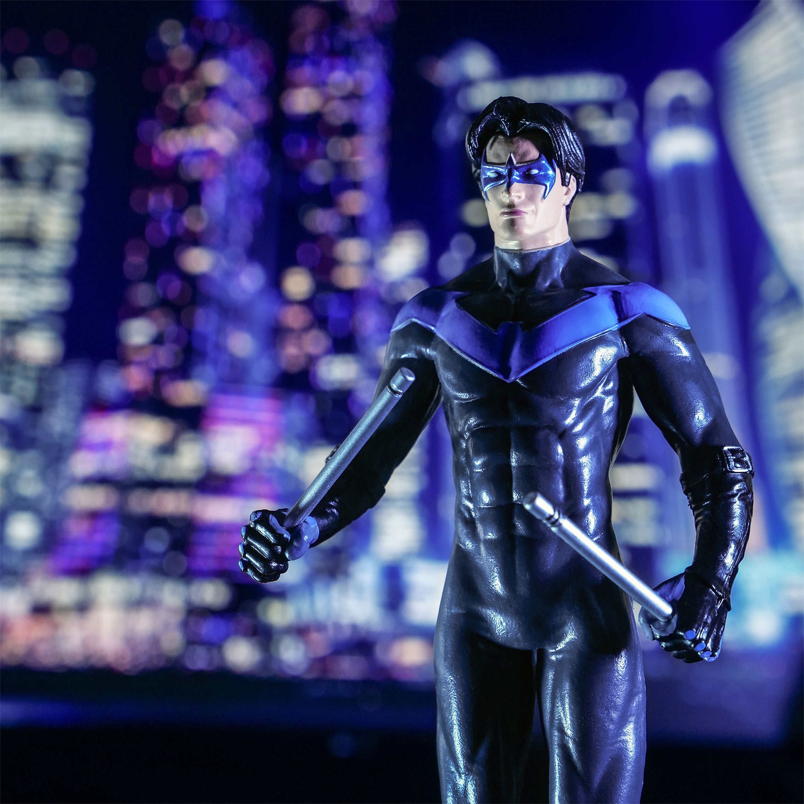 Productafbeelding Batman - Nightwing Bendyfigs Figuur 18 cm