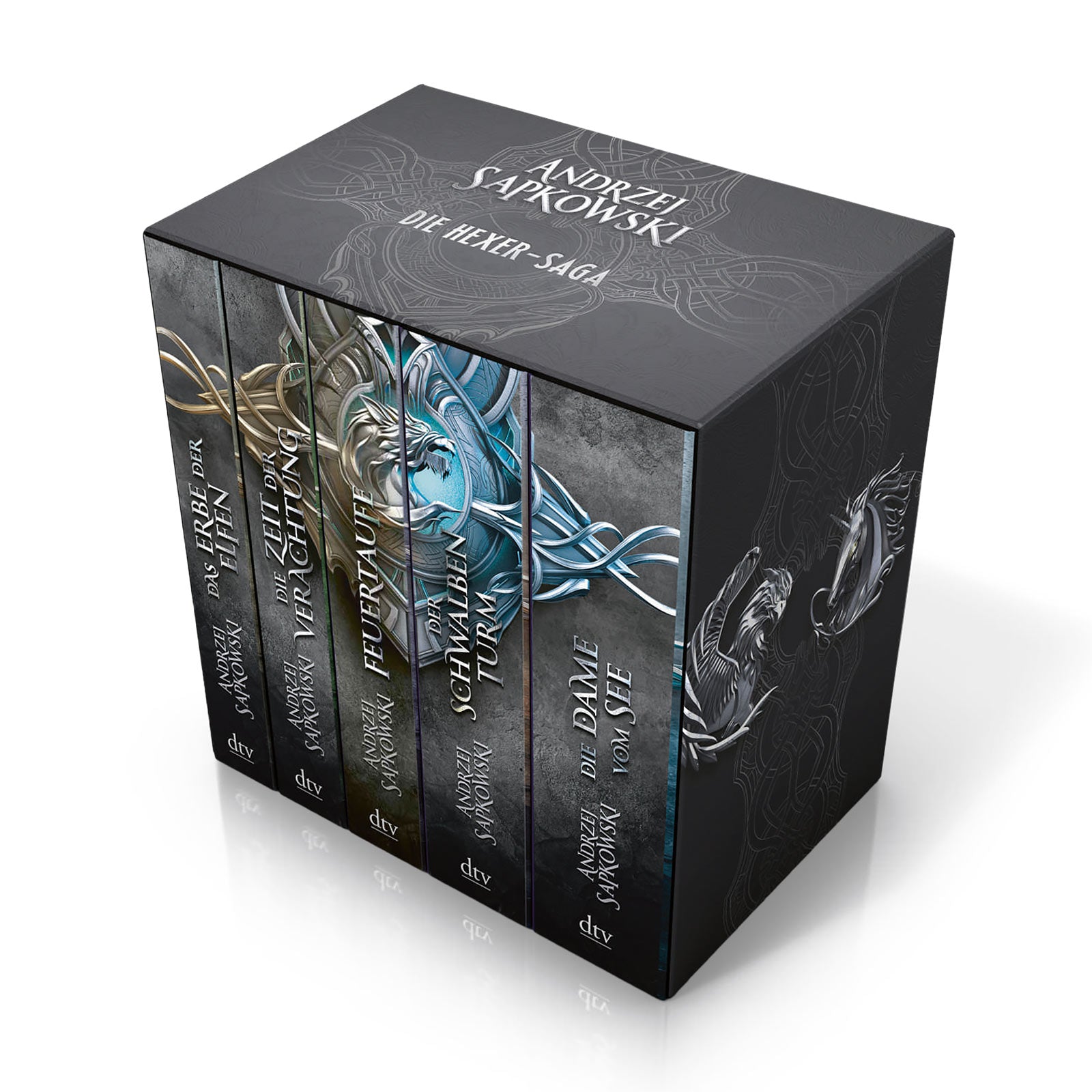 Productafbeelding De 5 delen van de Witcher Saga in een box