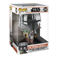 Productafbeelding Mandalorian Chrome Funko Pop Wobblehead Figuur 26 cm - Star Wars
