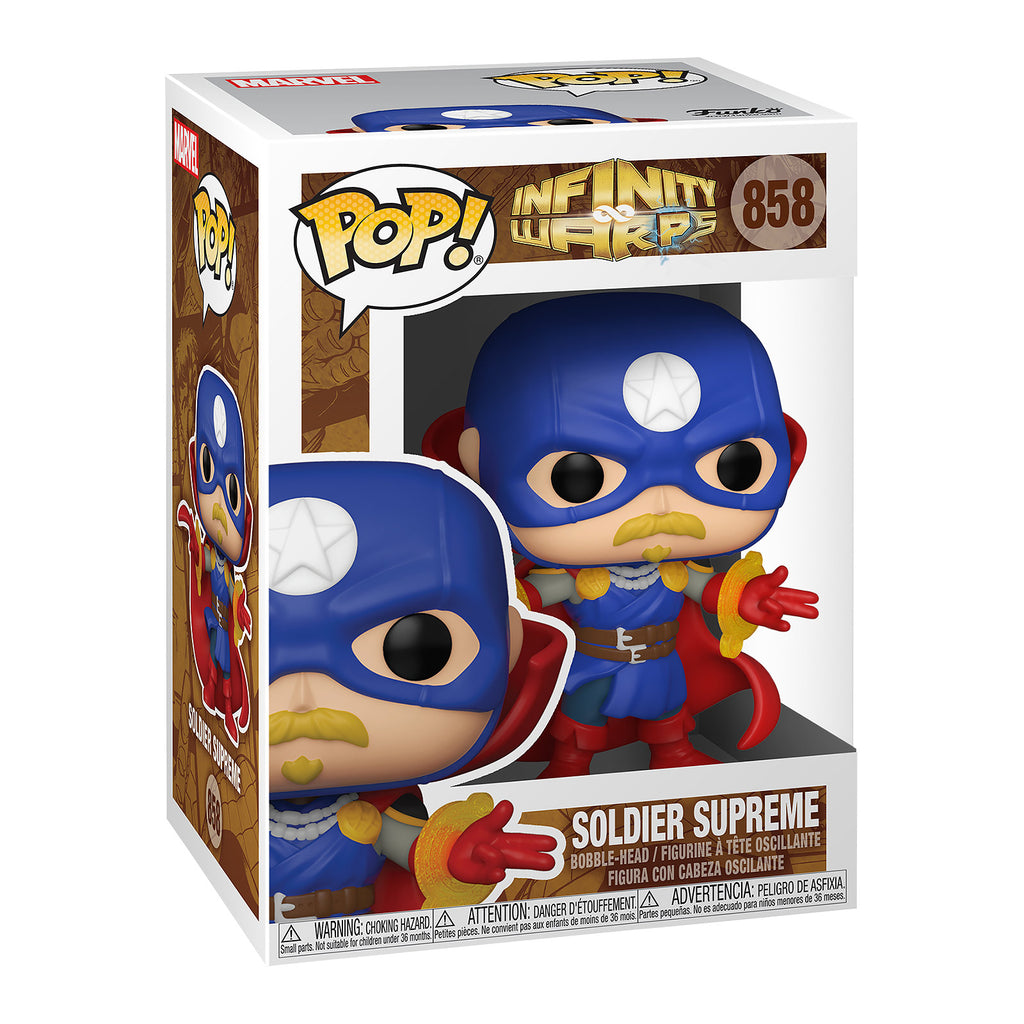 Productafbeelding Captain America - Soldier Supreme Funko Pop Figuur