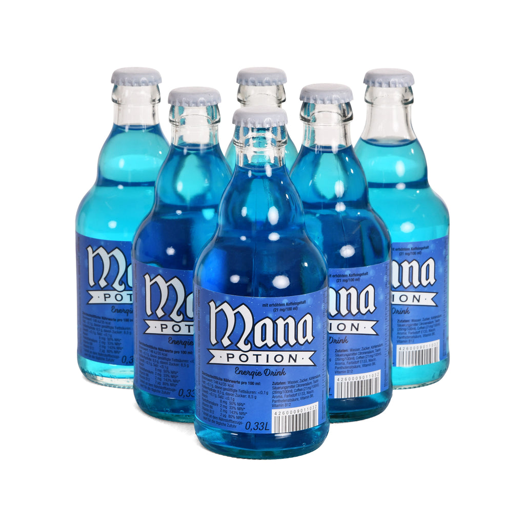 Productafbeelding Mana Potion Fles Energie Drank - 6 Pack