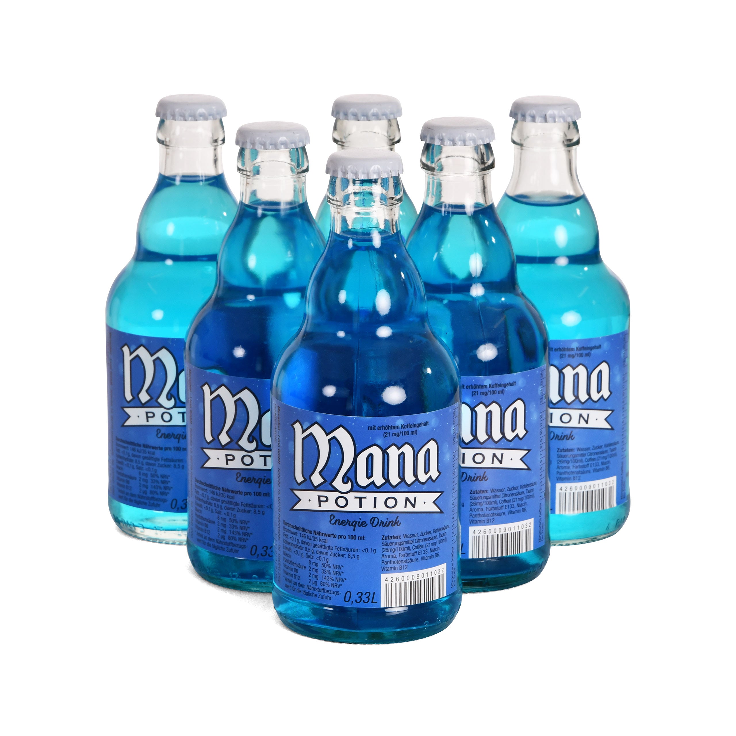 Productafbeelding Mana Potion Fles Energie Drank - 6 Pack