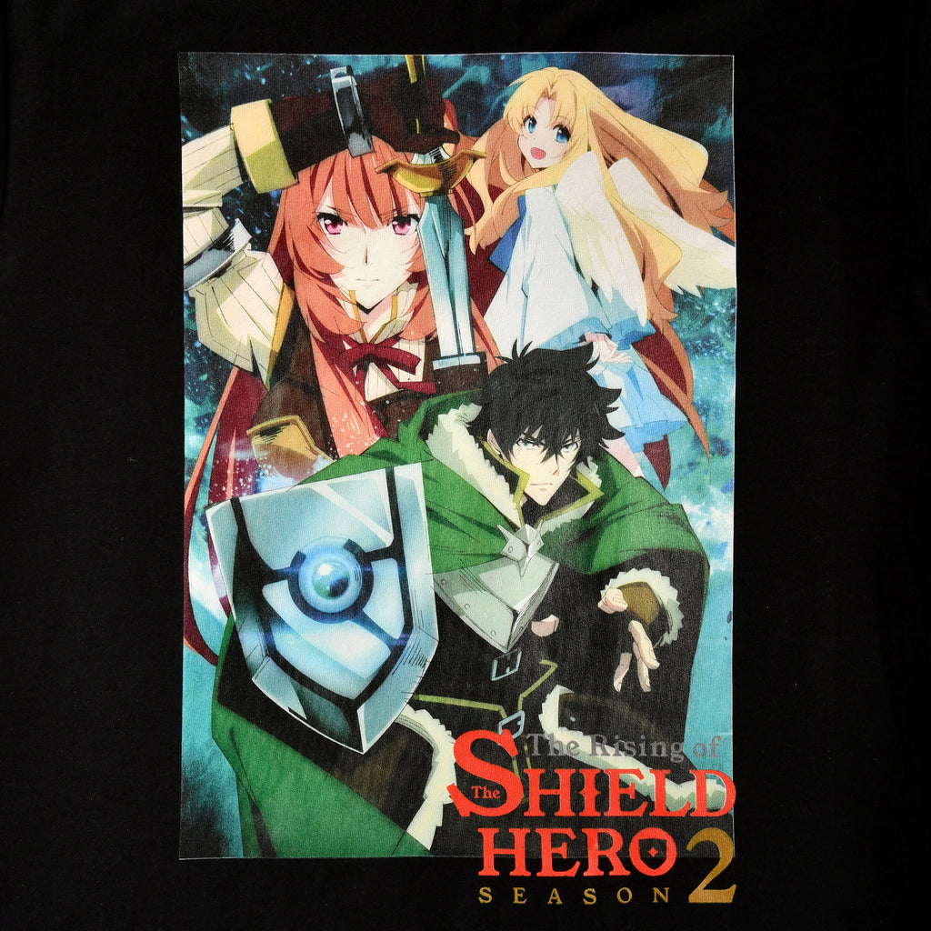 Productafbeelding Rising of the Shield Hero - Crew T-Shirt Zwart