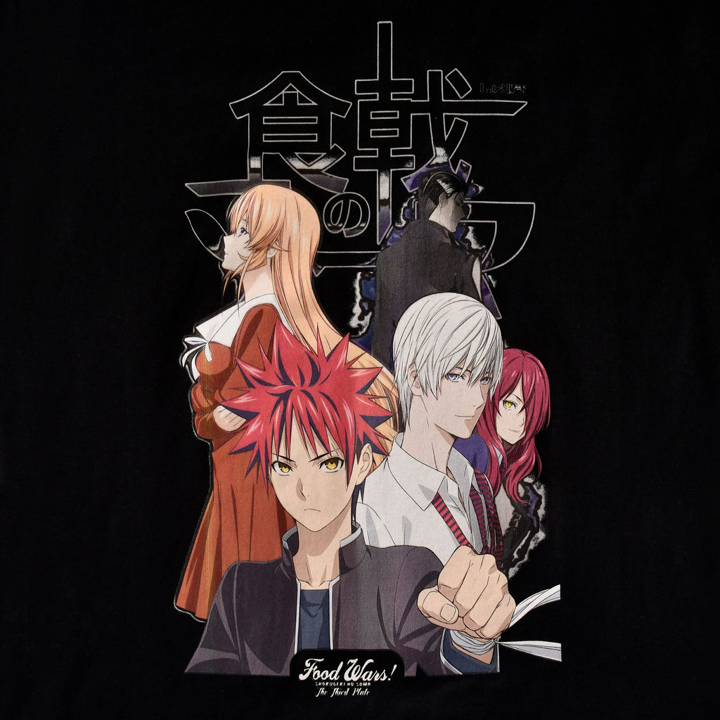 Productafbeelding Food Wars - Crew T-shirt zwart
