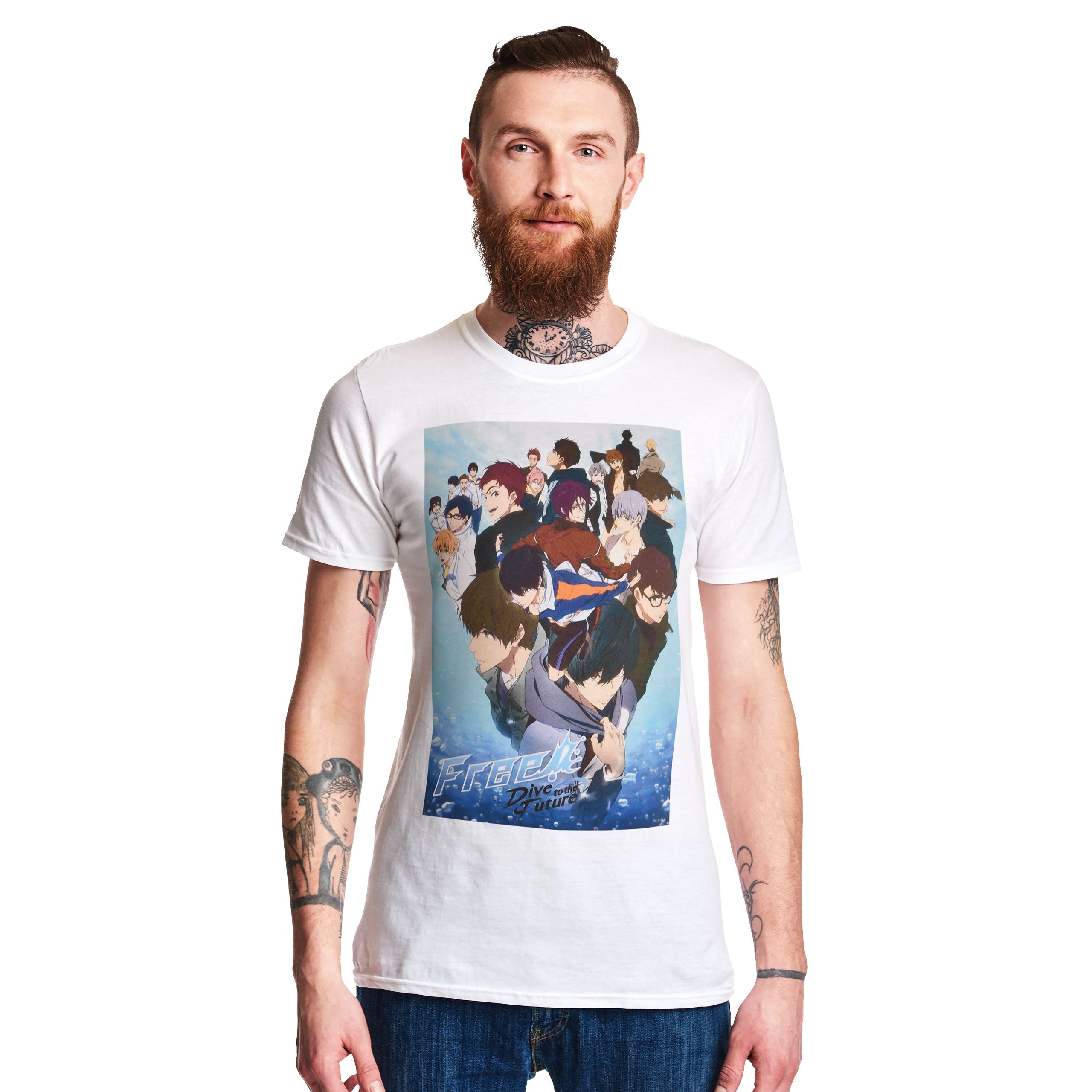 Productafbeelding Free! - Crew T-shirt wit
