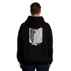 Productafbeelding Attack on Titan - Survey Corps Hoodie Zwart