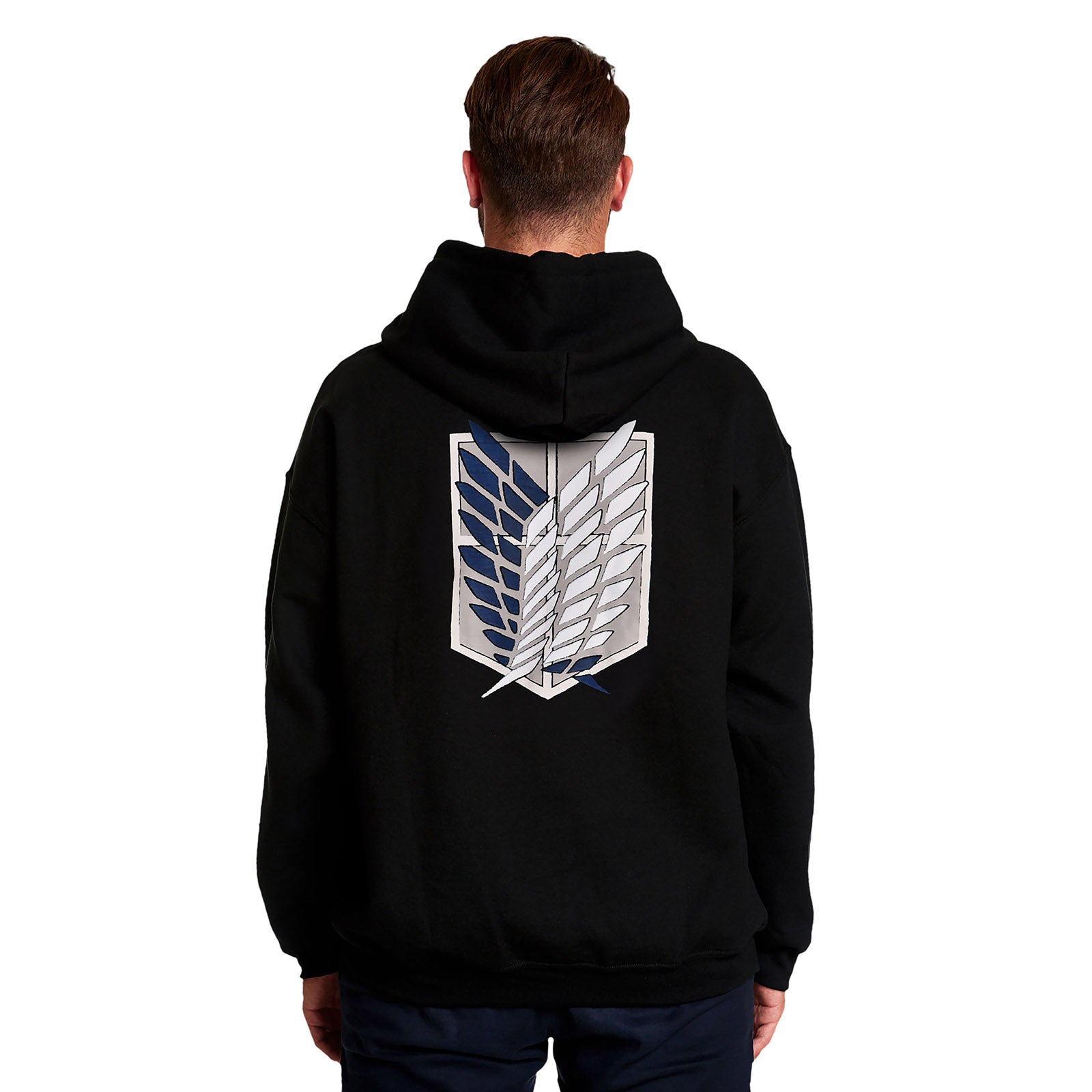 Productafbeelding Attack on Titan - Survey Corps Hoodie Zwart