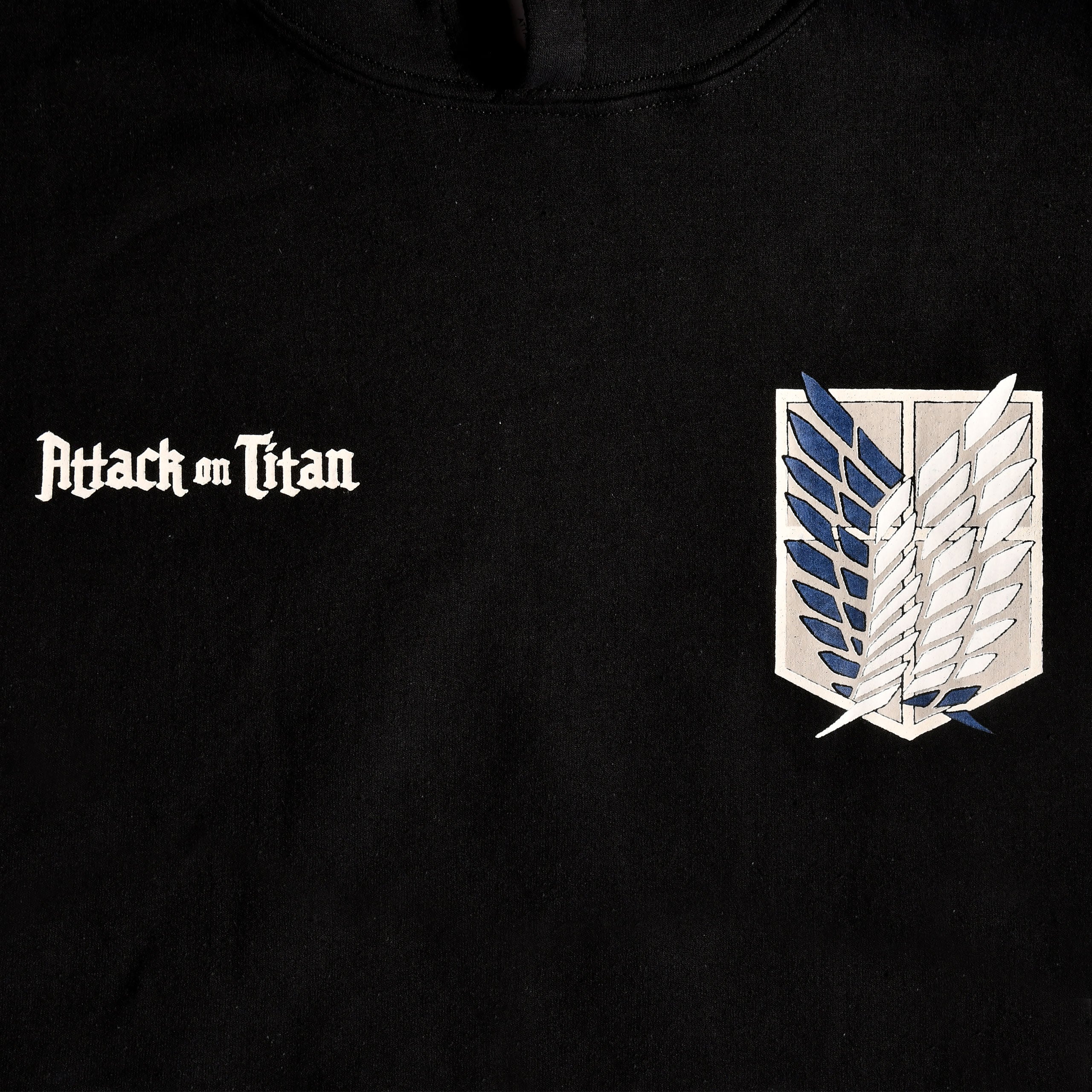 Productafbeelding Attack on Titan - Survey Corps Hoodie Zwart