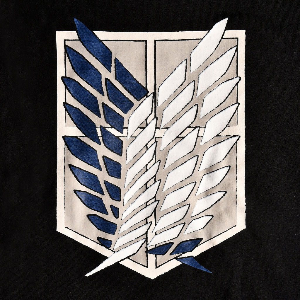 Productafbeelding Attack on Titan - Survey Corps Hoodie Zwart