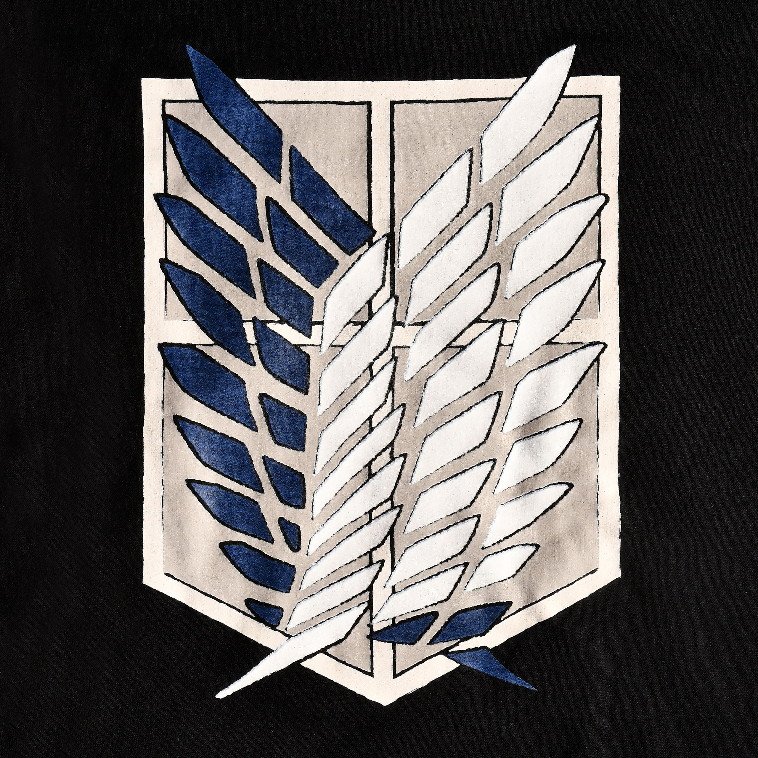 Productafbeelding Attack on Titan - Survey Corps Hoodie Zwart