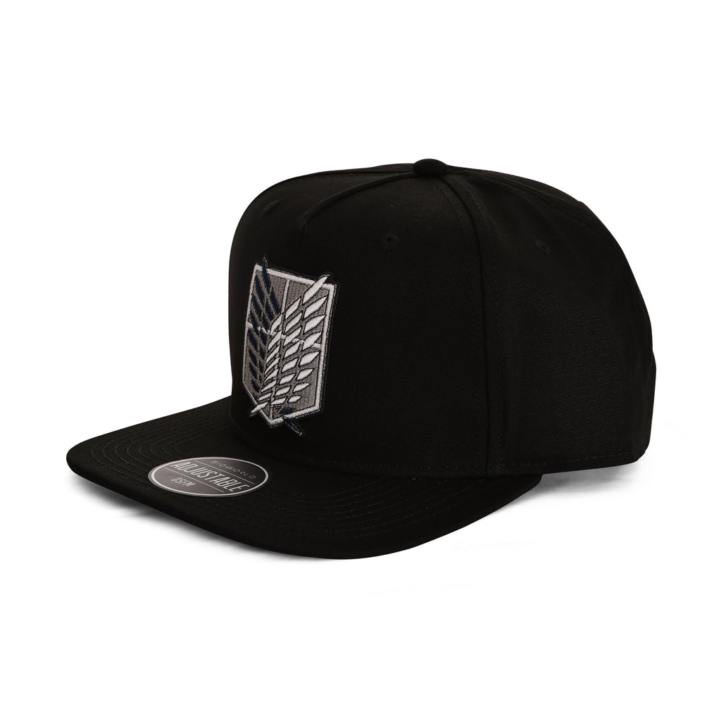 Productafbeelding Attack on Titan - Survey Corps Snapback Cap Zwart