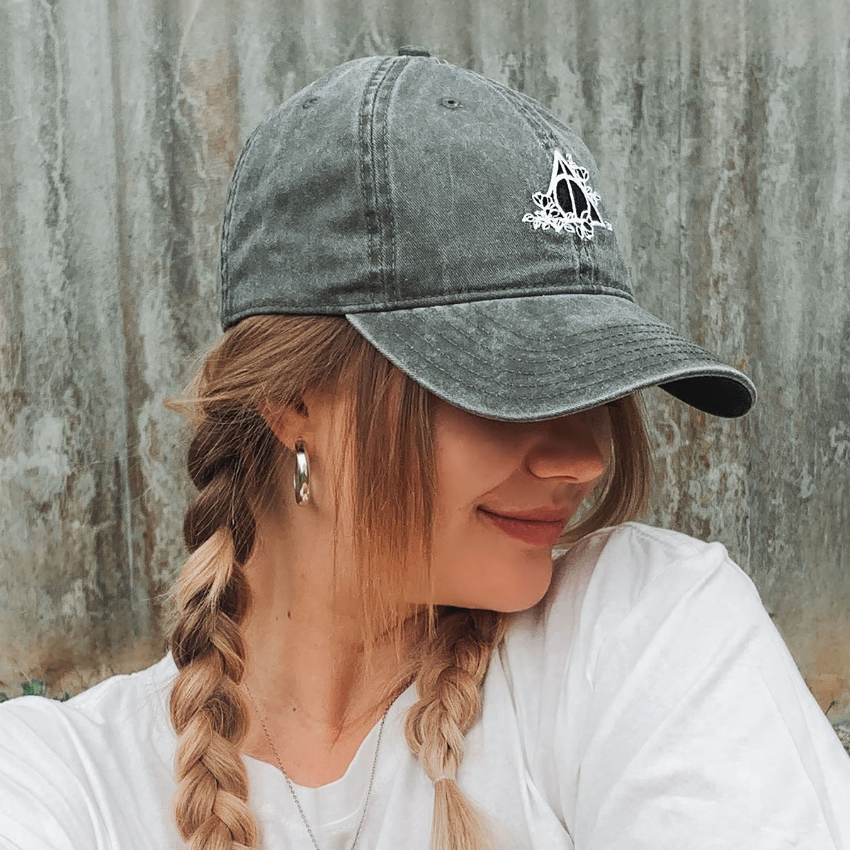 Productafbeelding Harry Potter - Deathly Hallows Baseballpet Grijs
