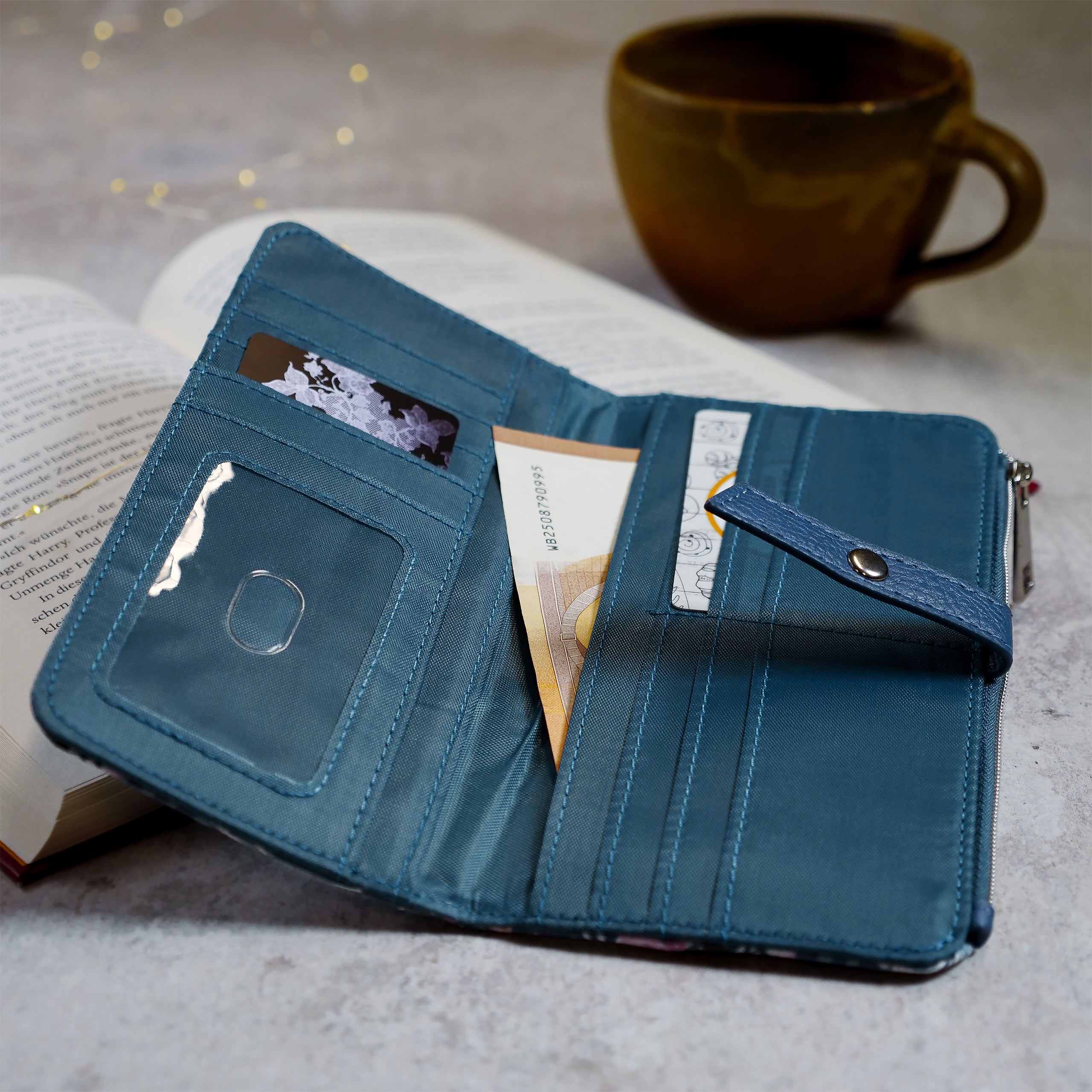 Productafbeelding Harry Potter - Symbolen Portemonnee Blauw