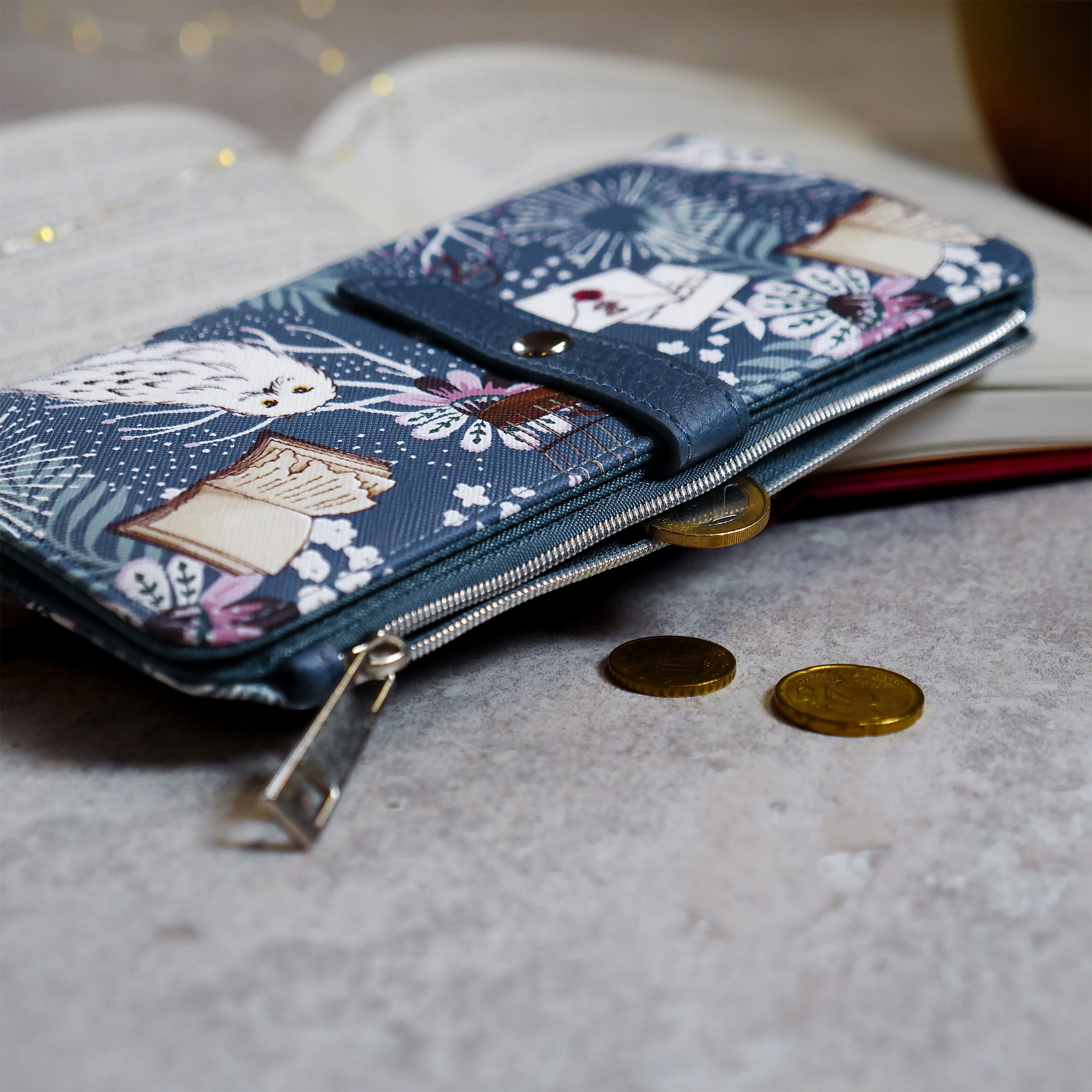 Productafbeelding Harry Potter - Symbolen Portemonnee Blauw