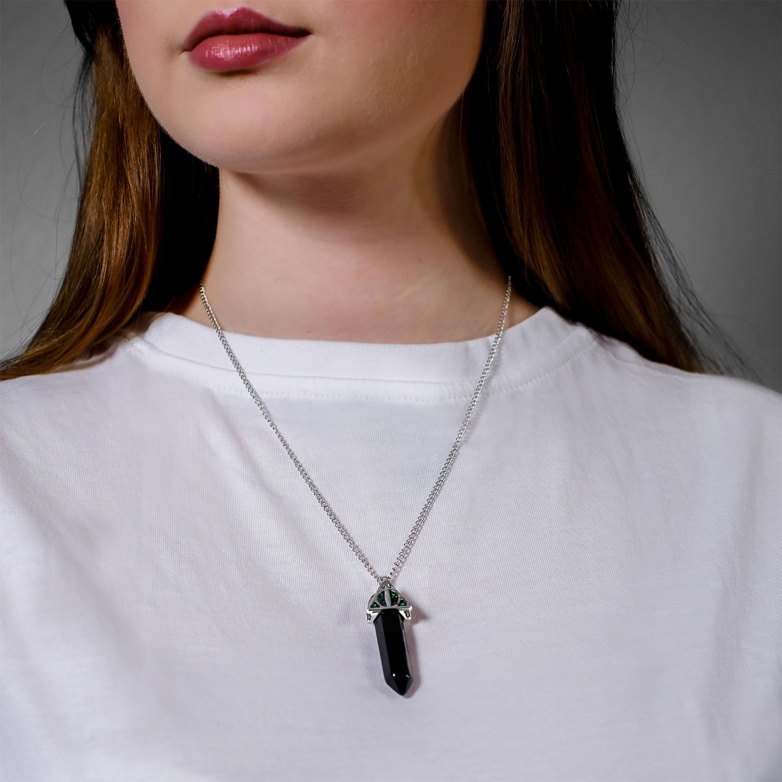 Productafbeelding Harry Potter - Ketting met Doodly Hallows Symbool