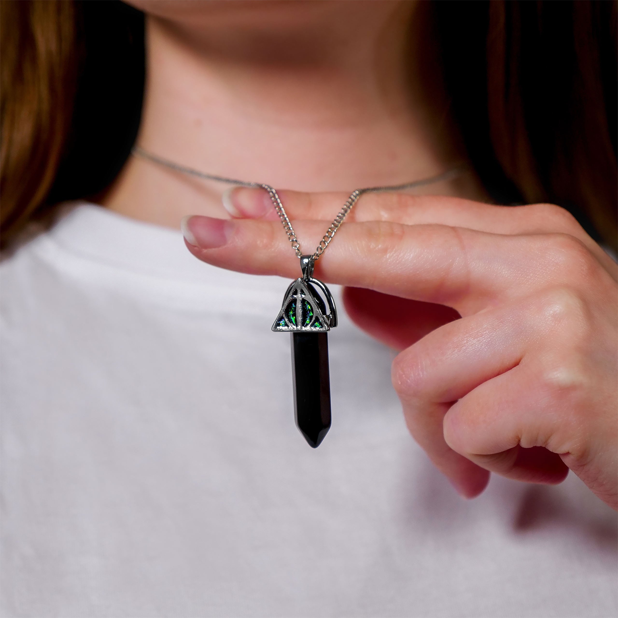 Productafbeelding Harry Potter - Ketting met Doodly Hallows Symbool