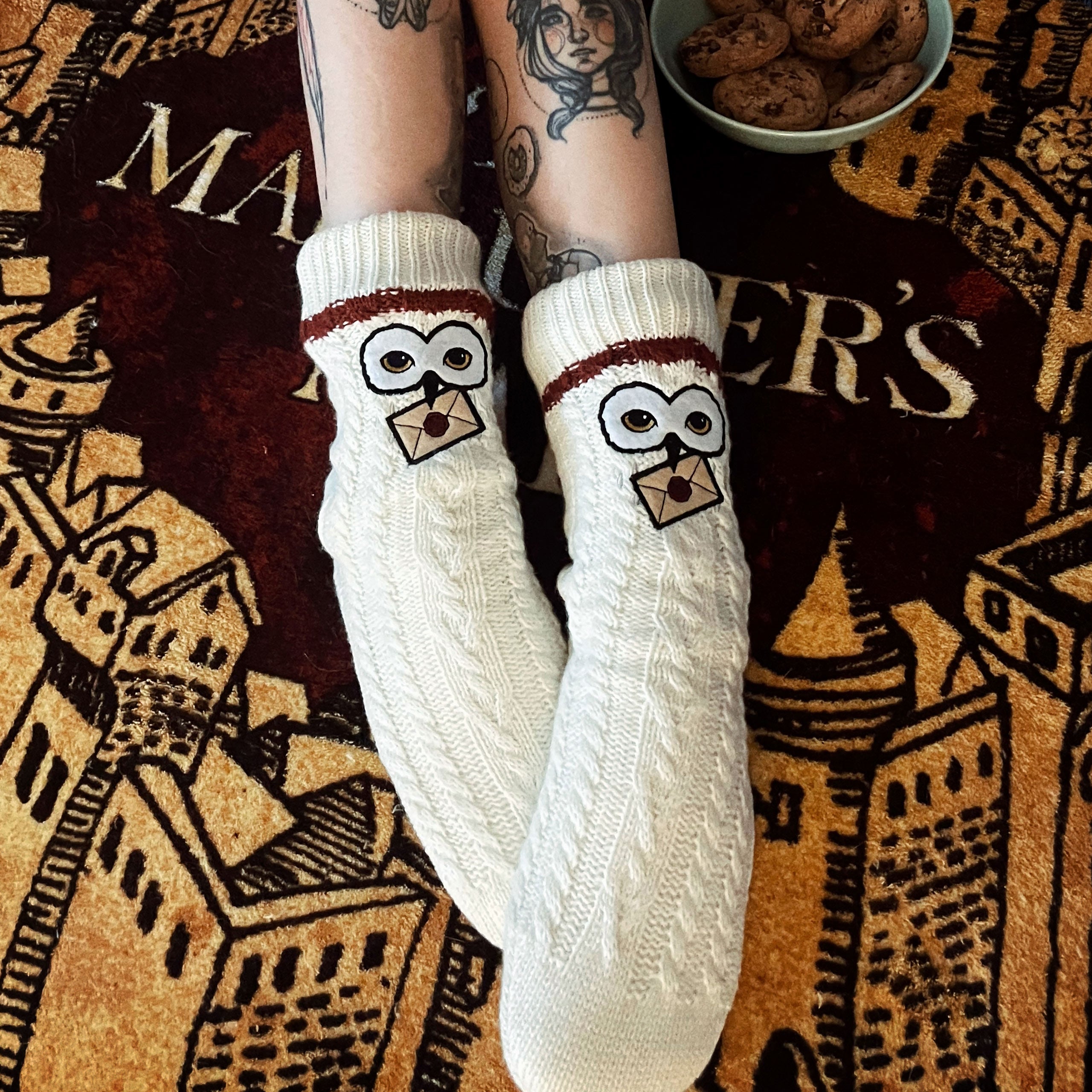 Productafbeelding Harry Potter - Hedwig Sokken met Teddybont