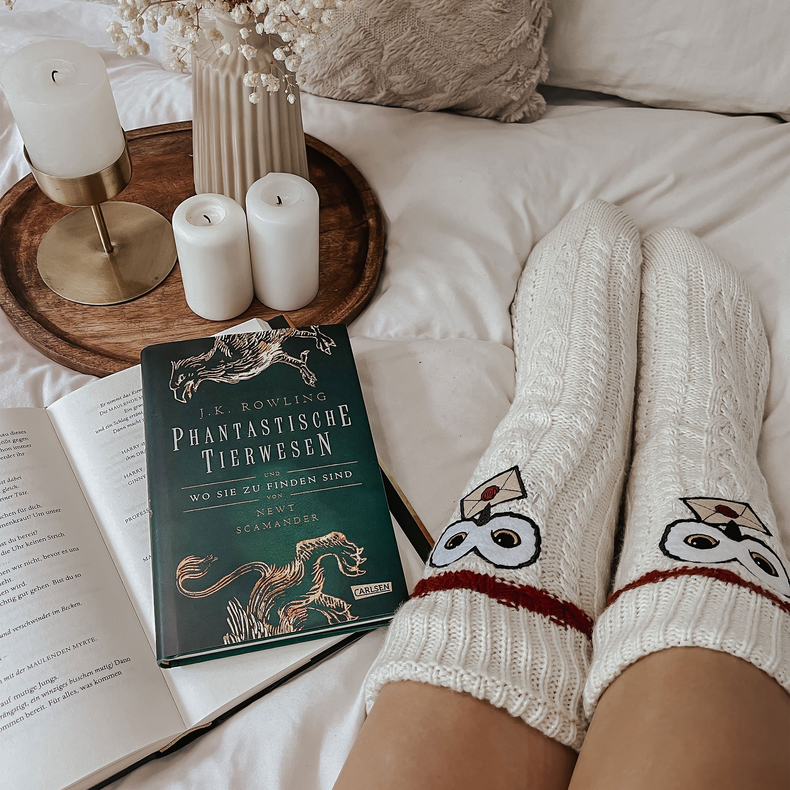 Productafbeelding Harry Potter - Hedwig Sokken met Teddybont