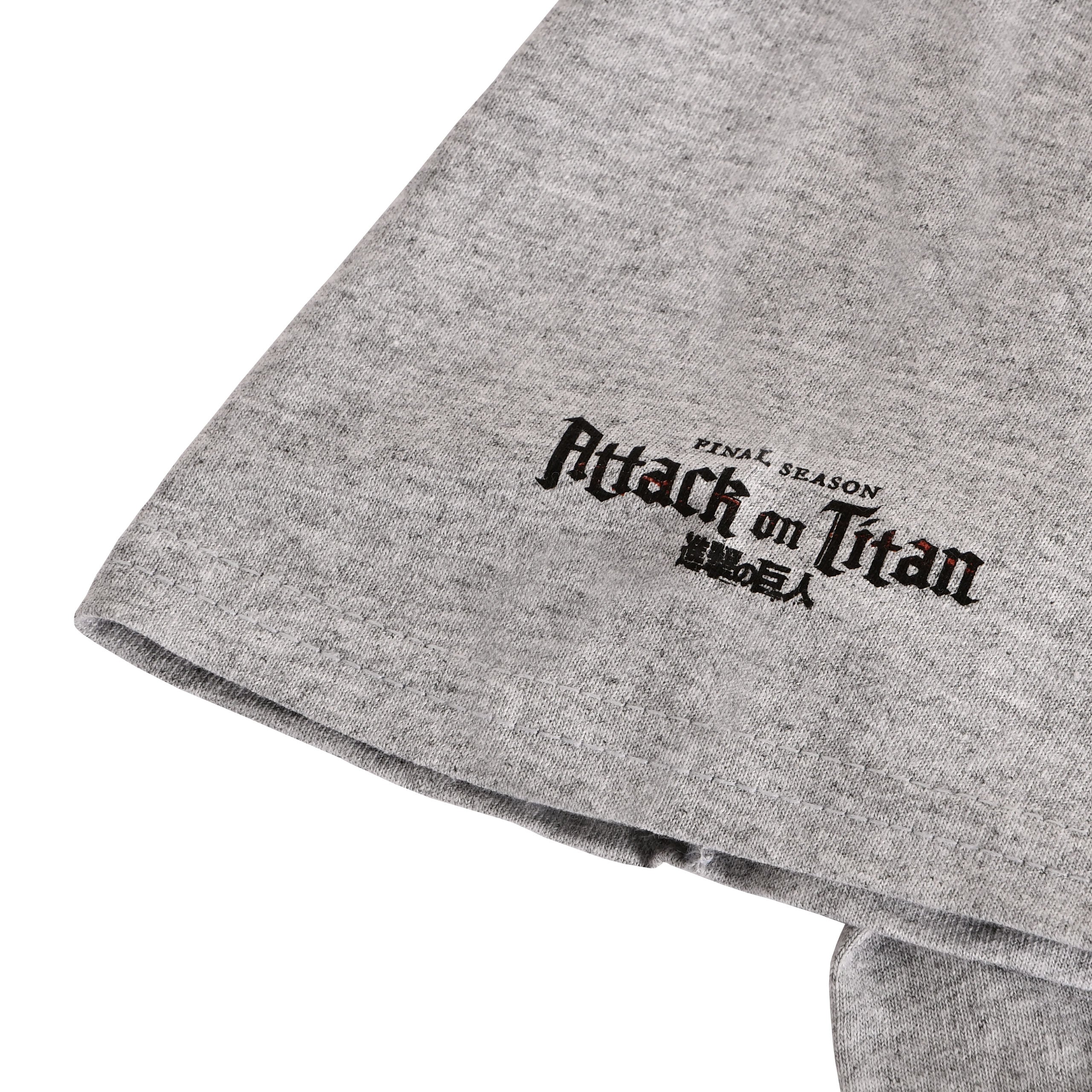 Productafbeelding Attack on Titan - Groep T-Shirt grijs