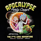 Productafbeelding Rick en Morty - Apocalypse Party T-shirt zwart