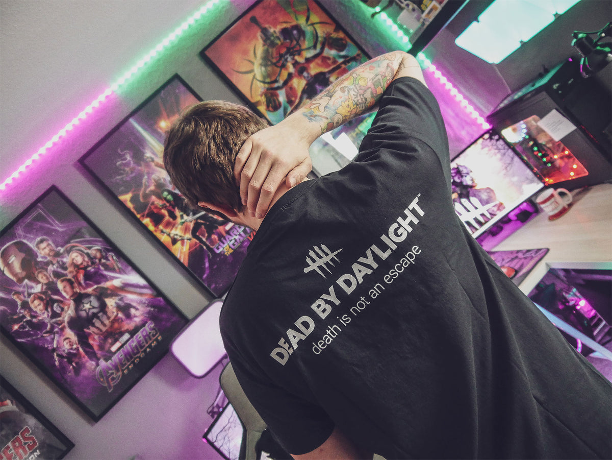 Productafbeelding Dead by Daylight - Slashes T-shirt zwart
