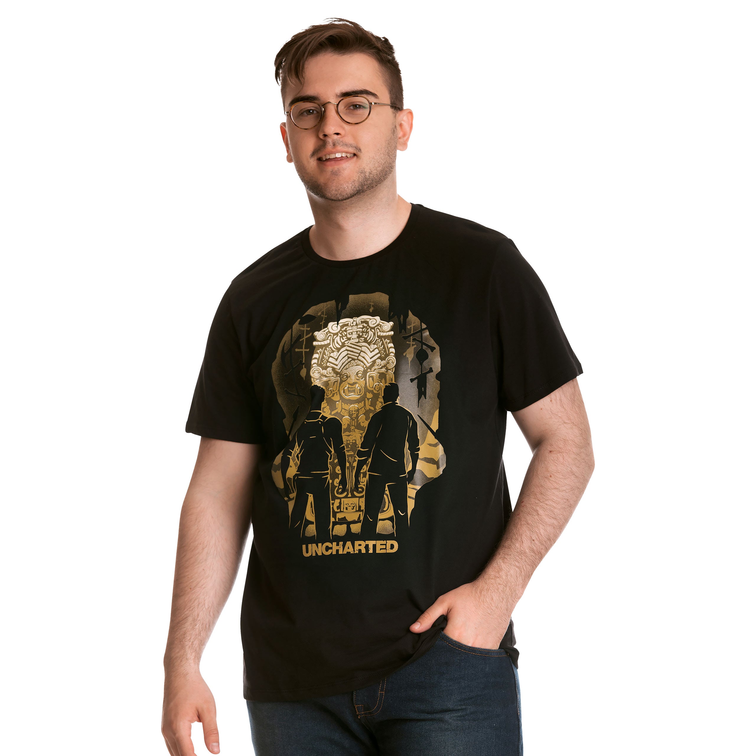 Productafbeelding Uncharted - El Dorado T-shirt zwart