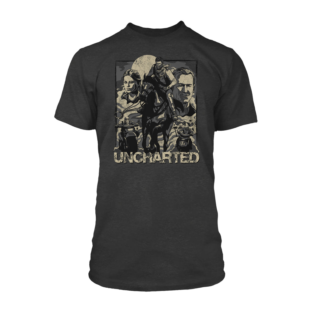 Product image Uncharted - Cover Page T-Shirt grey