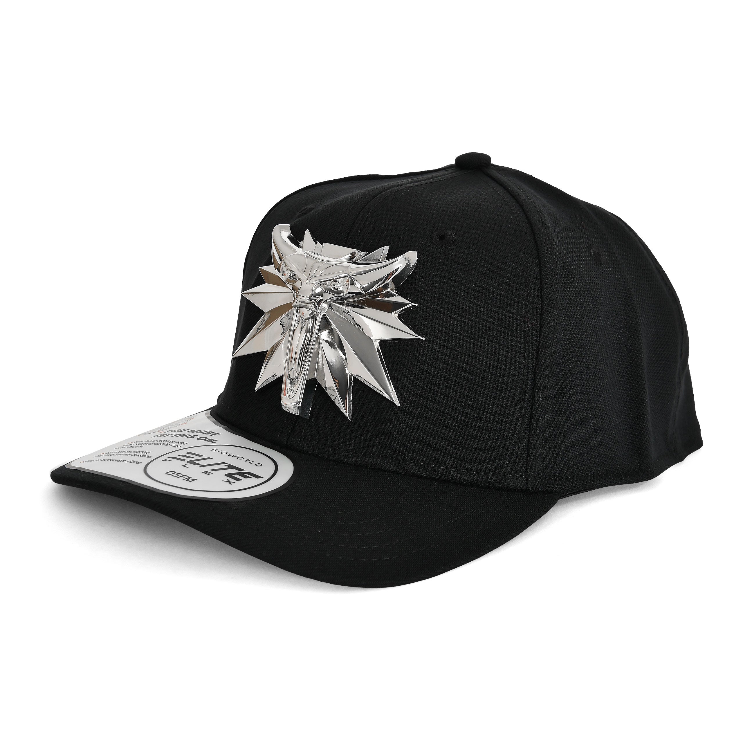 Productafbeelding Witcher - Wolf Medaillon Baseball Cap zwart