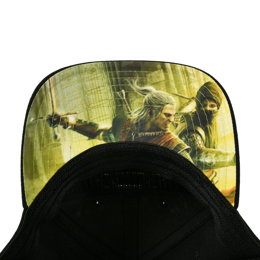 Productafbeelding Witcher - Wolf Medaillon Baseball Cap zwart