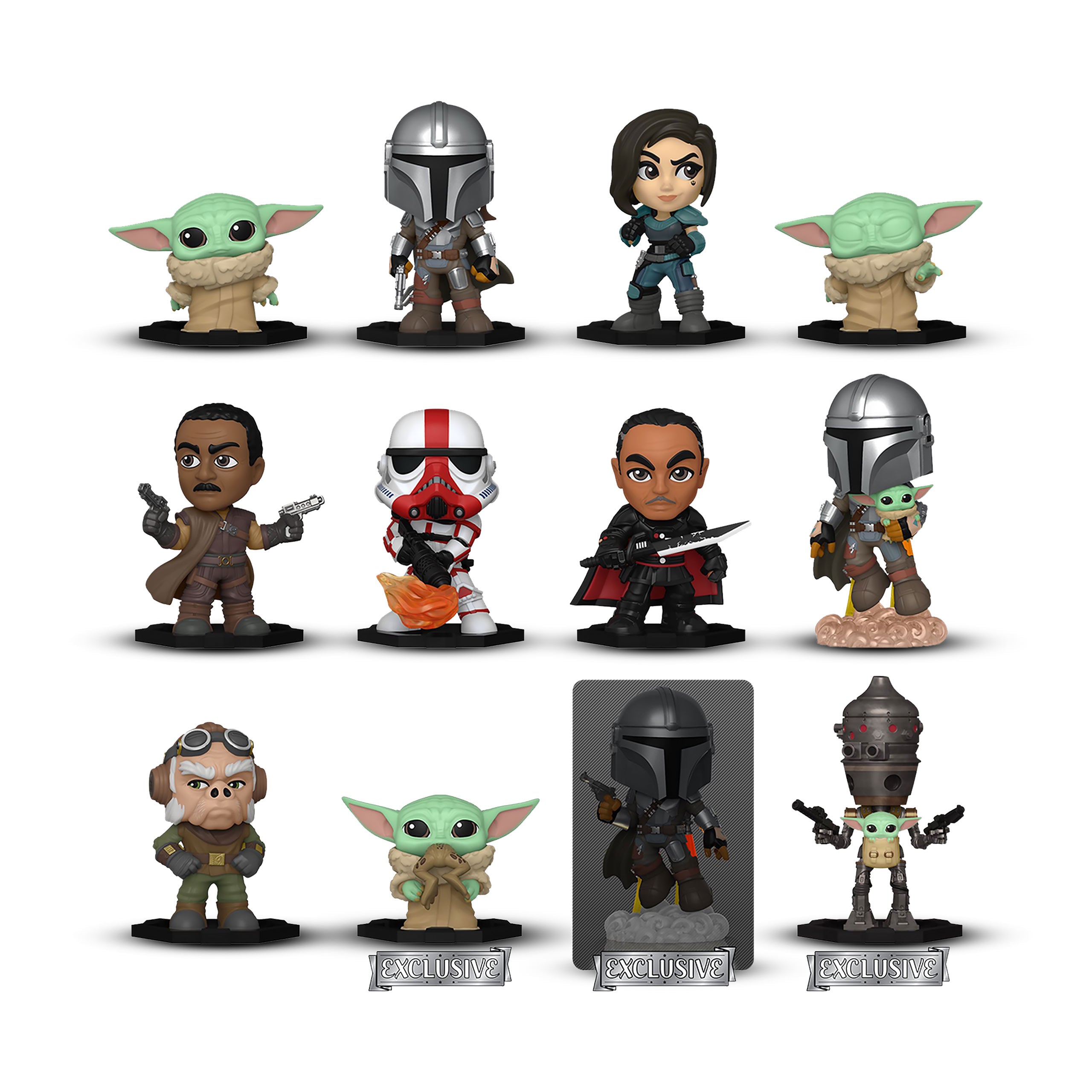 Productafbeelding The Mandalorian Mystery Minis Figuur - Star Wars