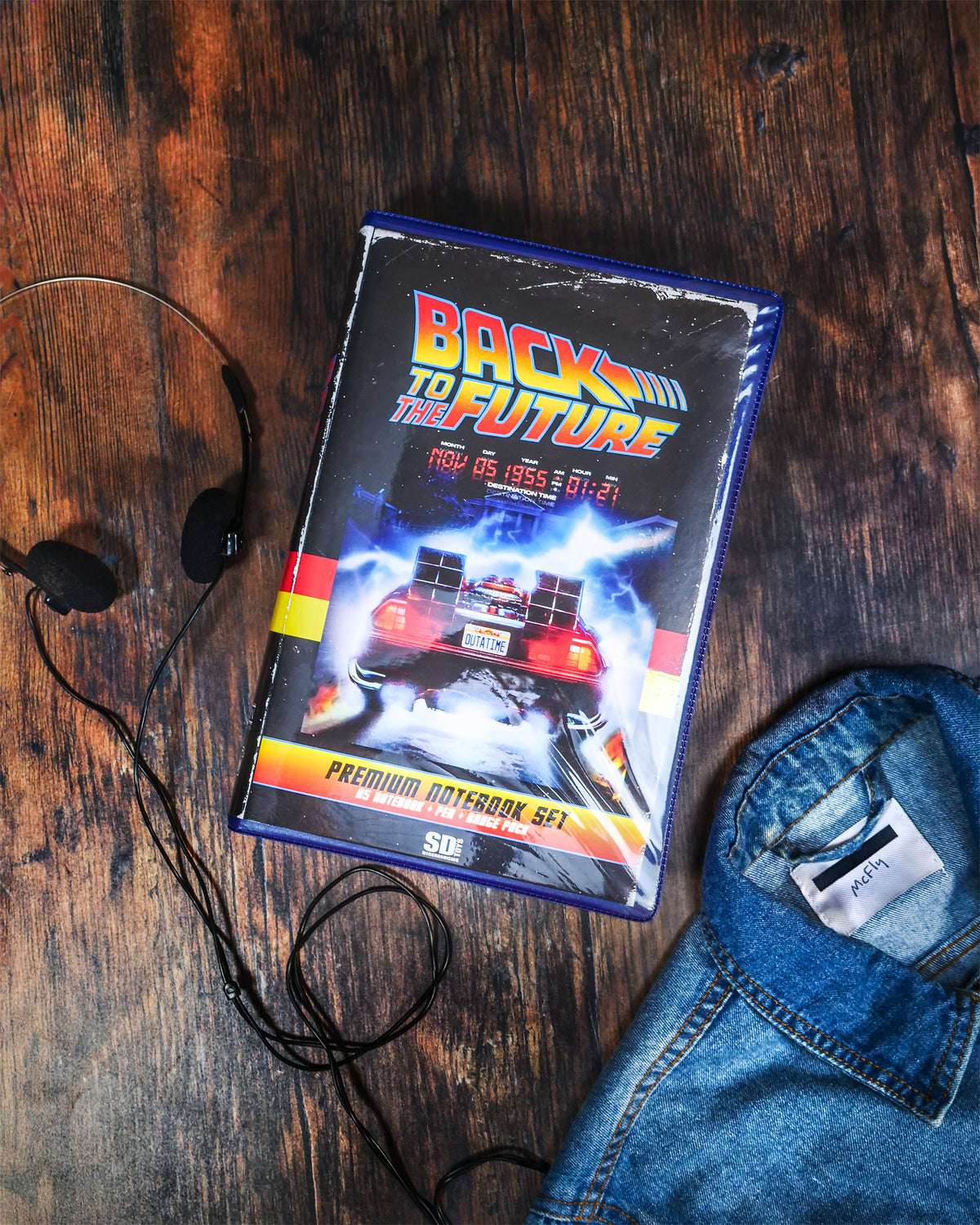 Productafbeelding Terug naar de Toekomst - VHS Cassette Schrijfset 6-delig