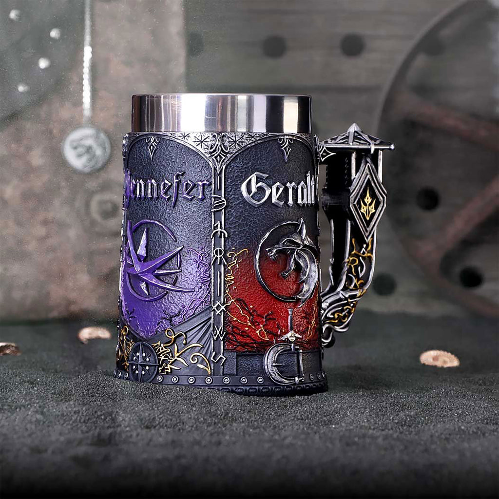 Productafbeelding Witcher - Geralt Ciri Yennefer Deluxe Mok