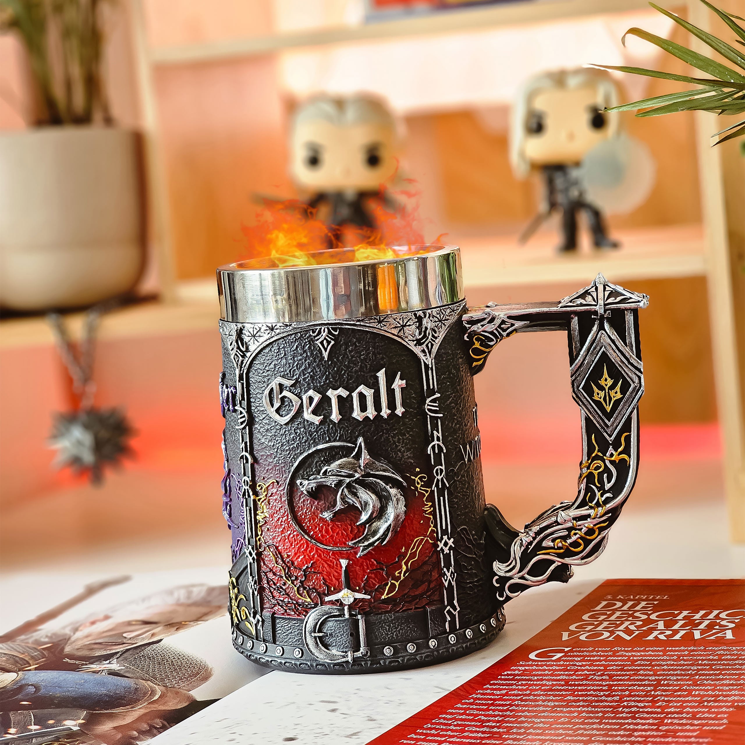 Productafbeelding Witcher - Geralt Ciri Yennefer Deluxe Mok