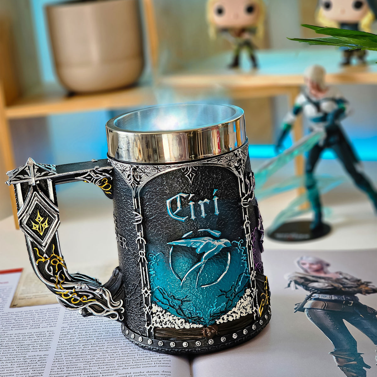 Productafbeelding Witcher - Geralt Ciri Yennefer Deluxe Mok