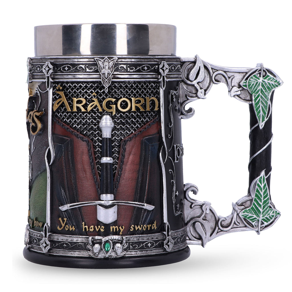Product image The Lord of the Rings - Aragorn Legolas Gimli Deluxe Tankard