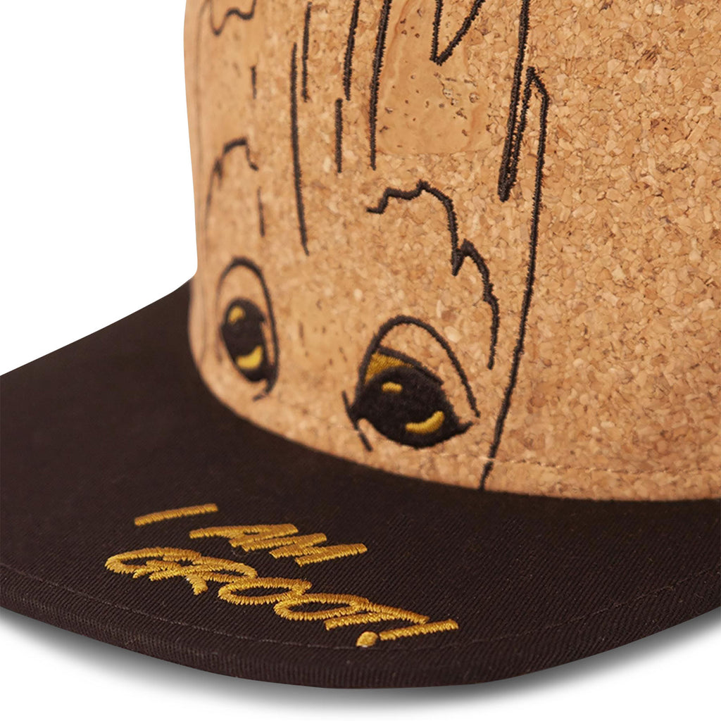 Productafbeelding Guardians of the Galaxy - Ik ben Groot Snapback Cap Kurk