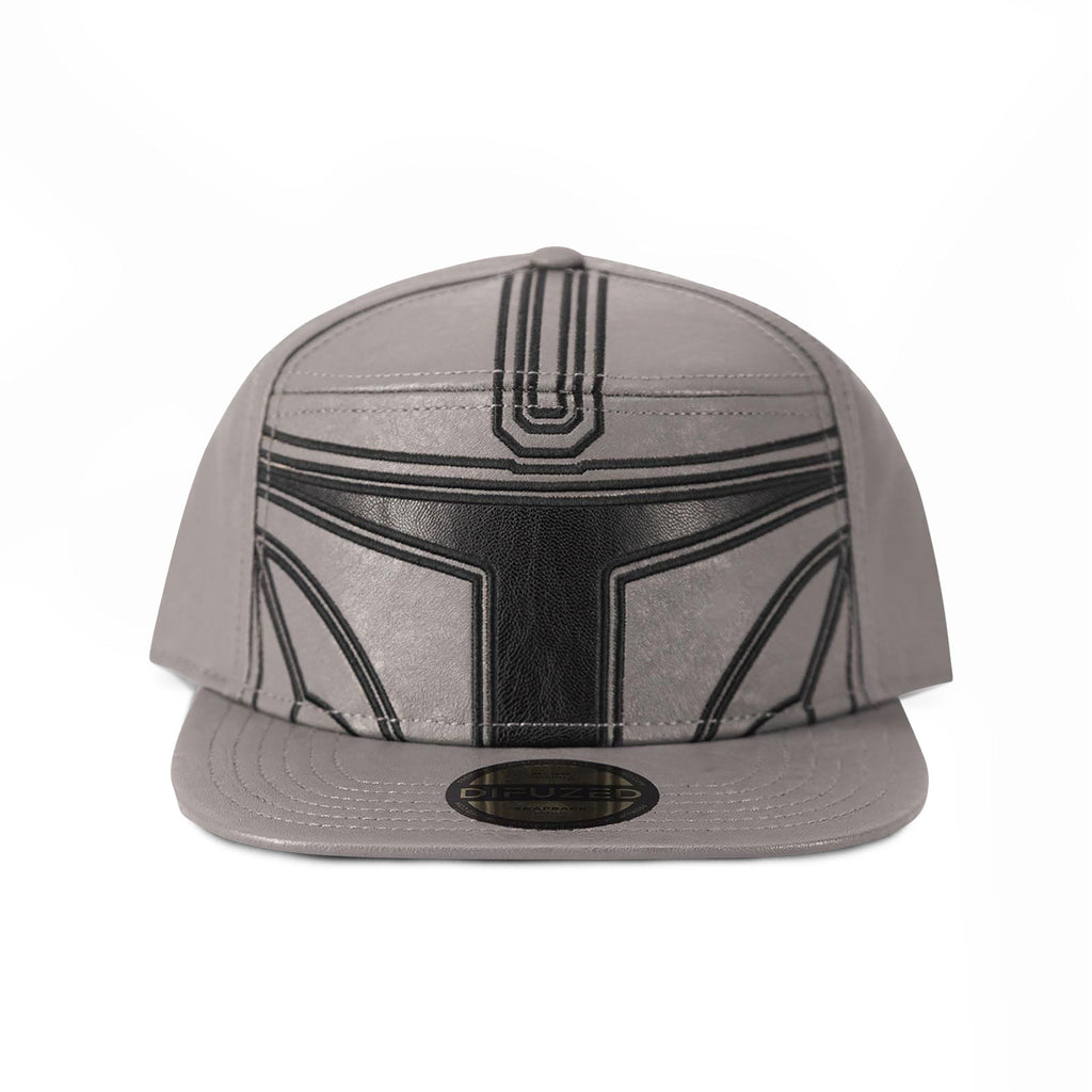 Productafbeelding Star Wars - Mandalorian Helm Snapback Cap grijs