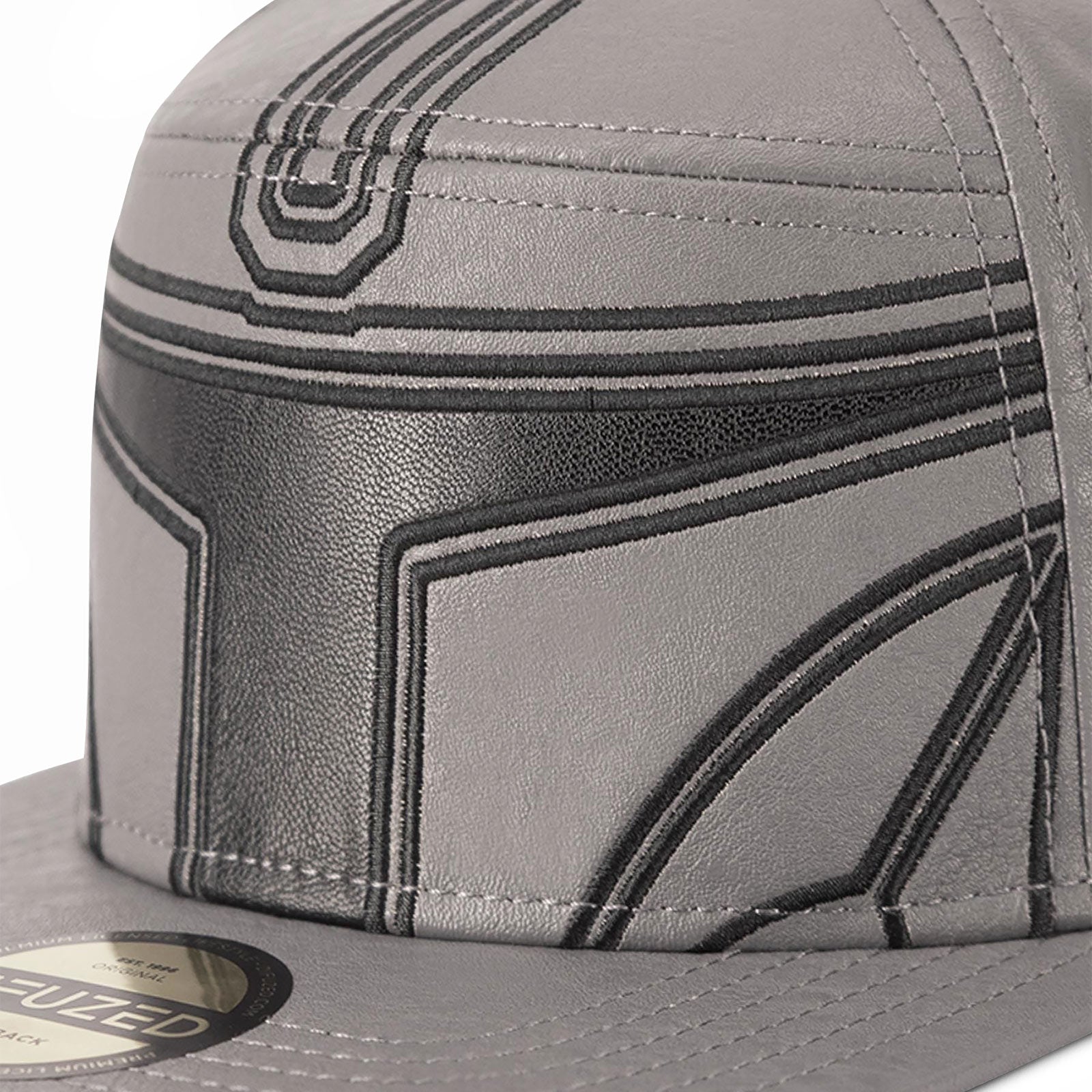 Productafbeelding Star Wars - Mandalorian Helm Snapback Cap grijs