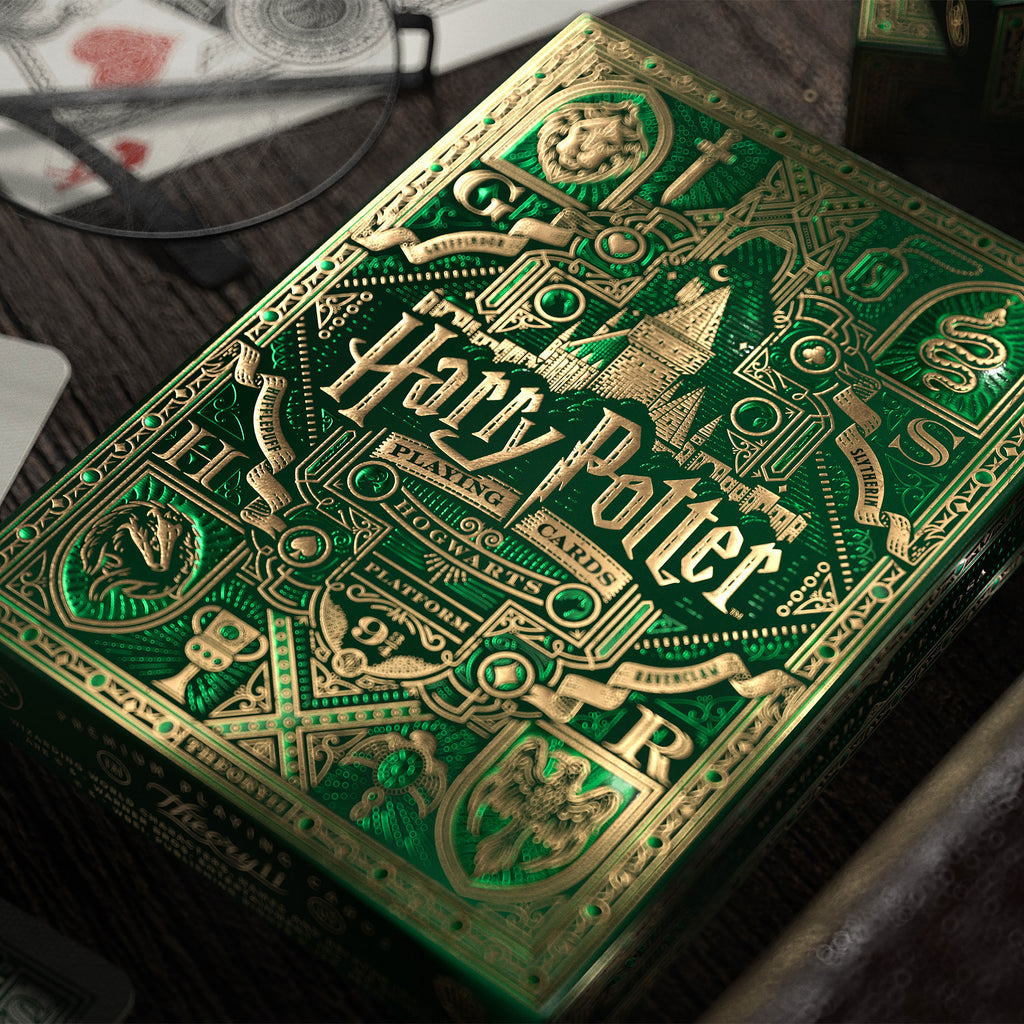 Productafbeelding Harry Potter - Slytherin Kaartspel Deluxe Editie