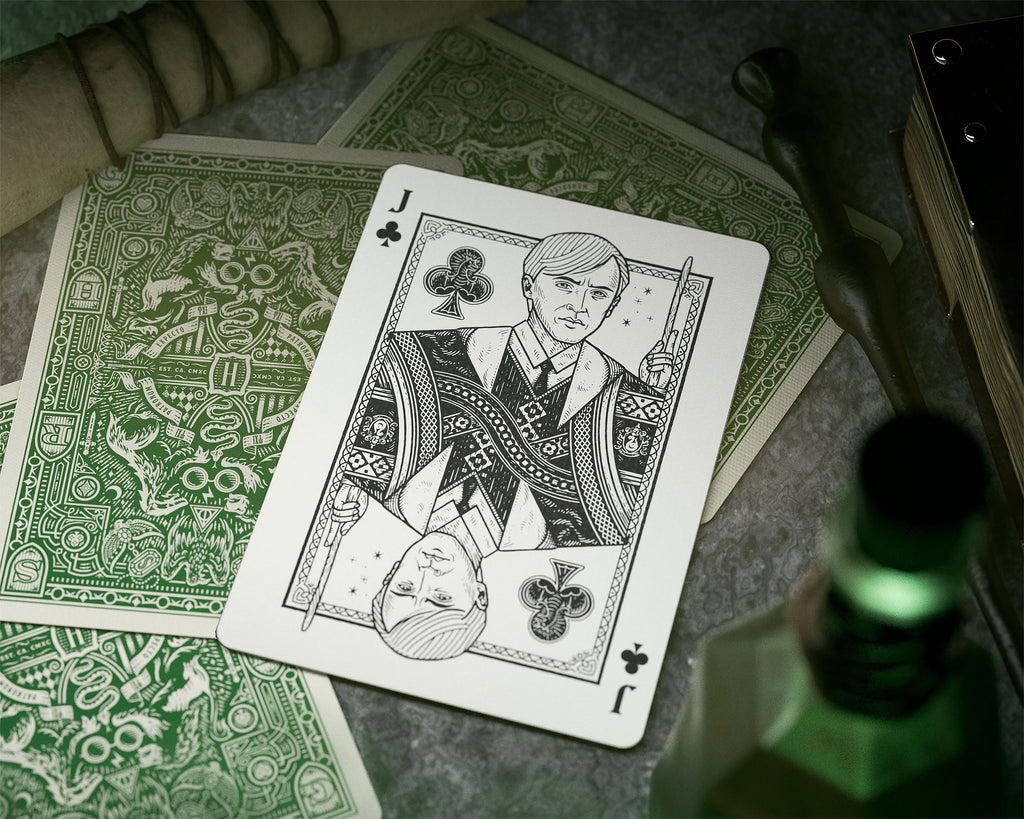 Productafbeelding Harry Potter - Slytherin Kaartspel Deluxe Editie
