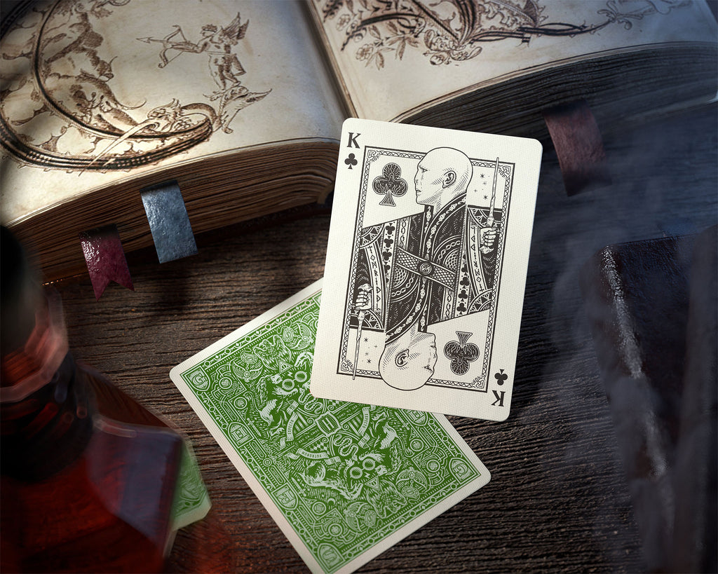 Productafbeelding Harry Potter - Slytherin Kaartspel Deluxe Editie